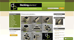 Desktop Screenshot of deckingplanters.com